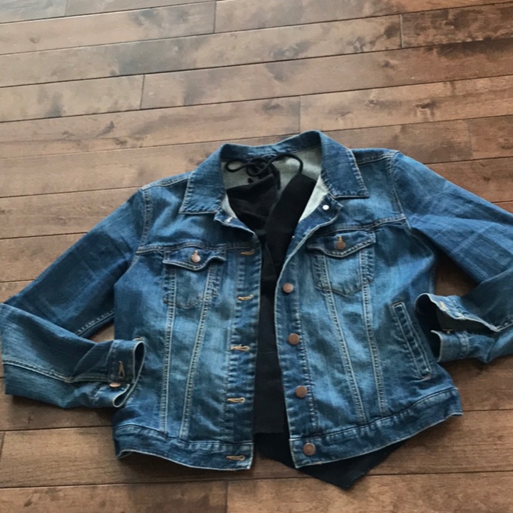 Gap Denim Jacket- Blue- Size M